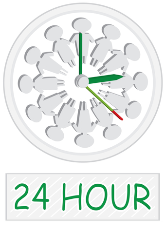 24-hour clock